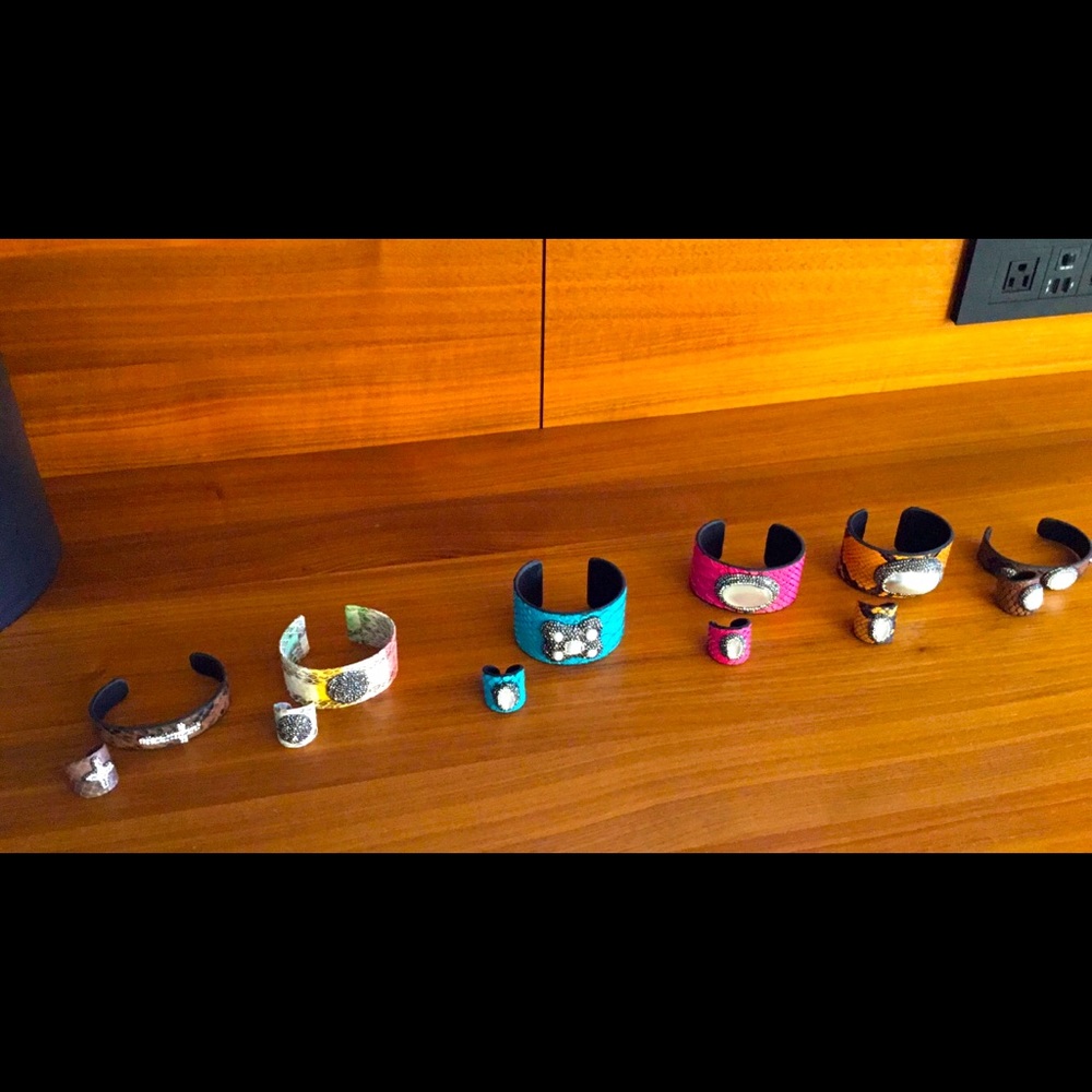 Cuff Bracelet with matching Cuff Ring💕